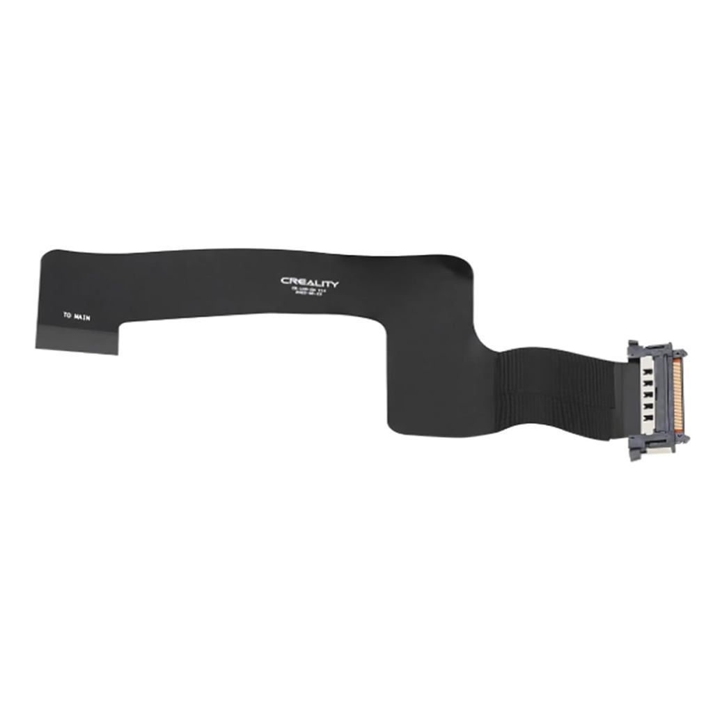Cáp hiển thị chính thức cho máy in 3D K1, K1 Max, K1C Màn hình cảm ứng 4,3 inch Dây kết nối FPC, Đen