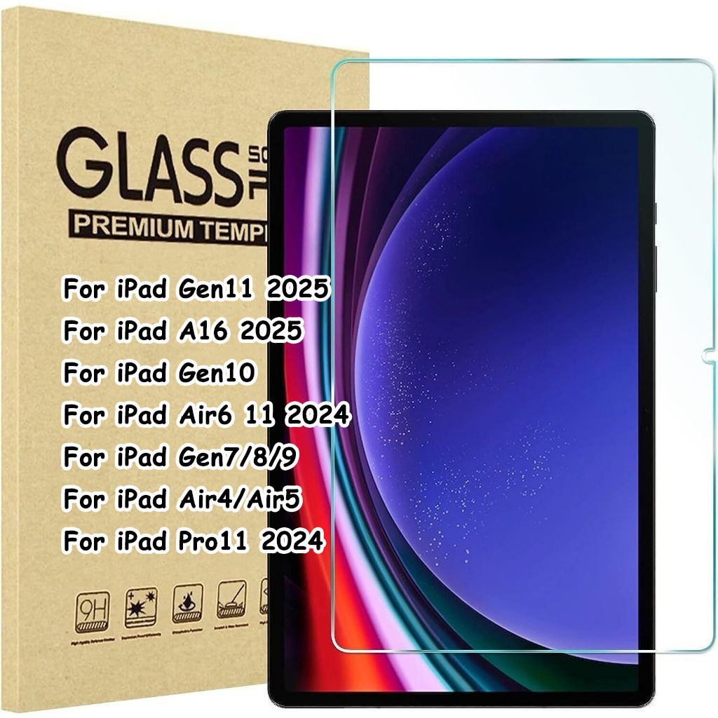 Phim kính an toàn trong suốt cho iPad iPad Gen11 A16 Air16 7 / 6 / 5 / 4 / 3 / 2 / 1, Gen 11 / 10 / 