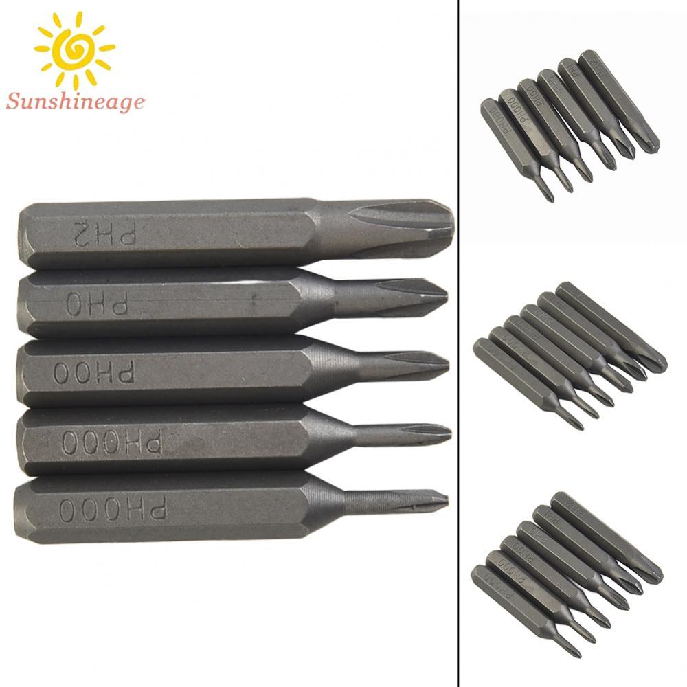 Mũi tuốc nơ vít chéo H4 × 28mm PH0000 / PH000 / PH00 PH0 / PH1 / PH2 Hình lục giác 4mm #✅