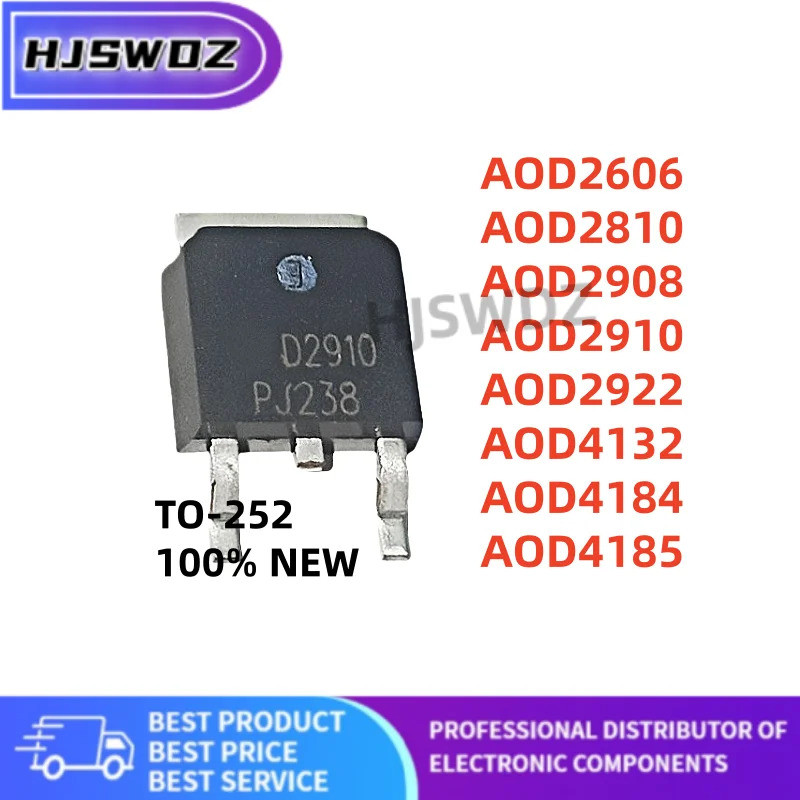 10 Cái AOD4132 AOD4185 AOD2606 AOD2810 AOD2908 AOD2910 AOD2922 AOD4184 D4132 D4185 D2606 D2810 D2908