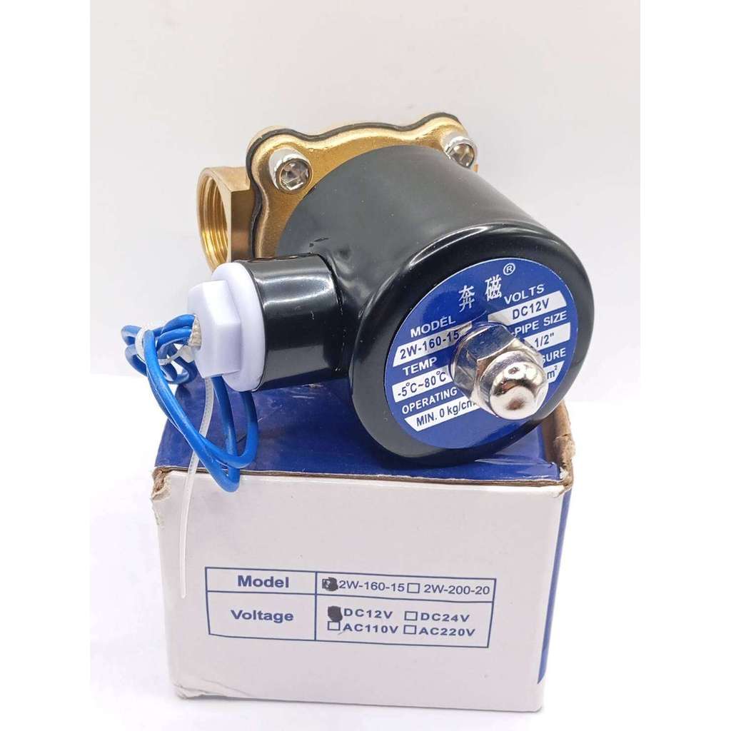 Van điện từ mới thường đóng 4 inch (1 / 2 ") Thương hiệu 2W-160-15