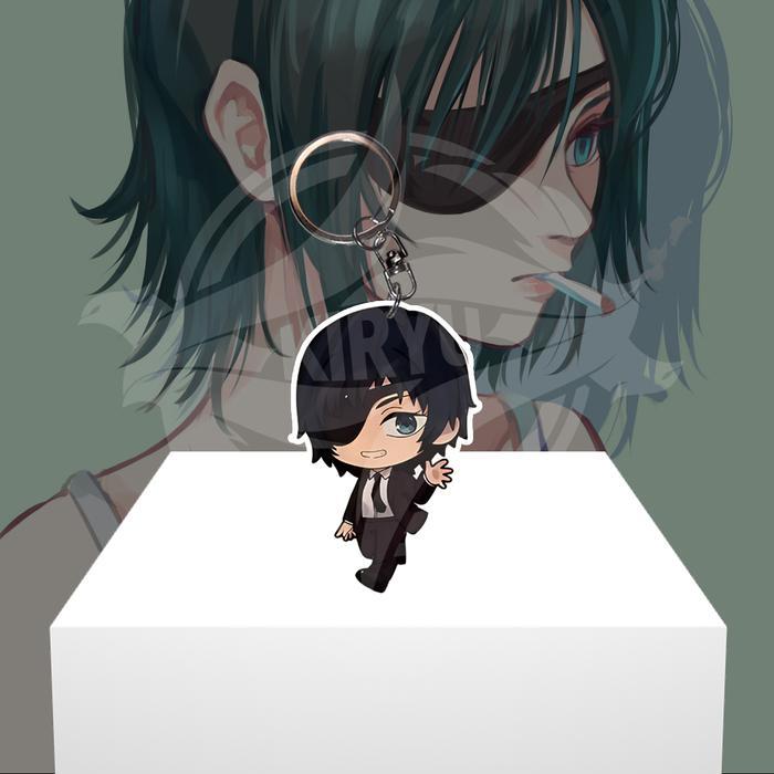 Gantungan Kunci Gantungan HP Anime Chainsaw Man Himeno - Ganci Akrilik - Keychain Acrylic - Himeno 1