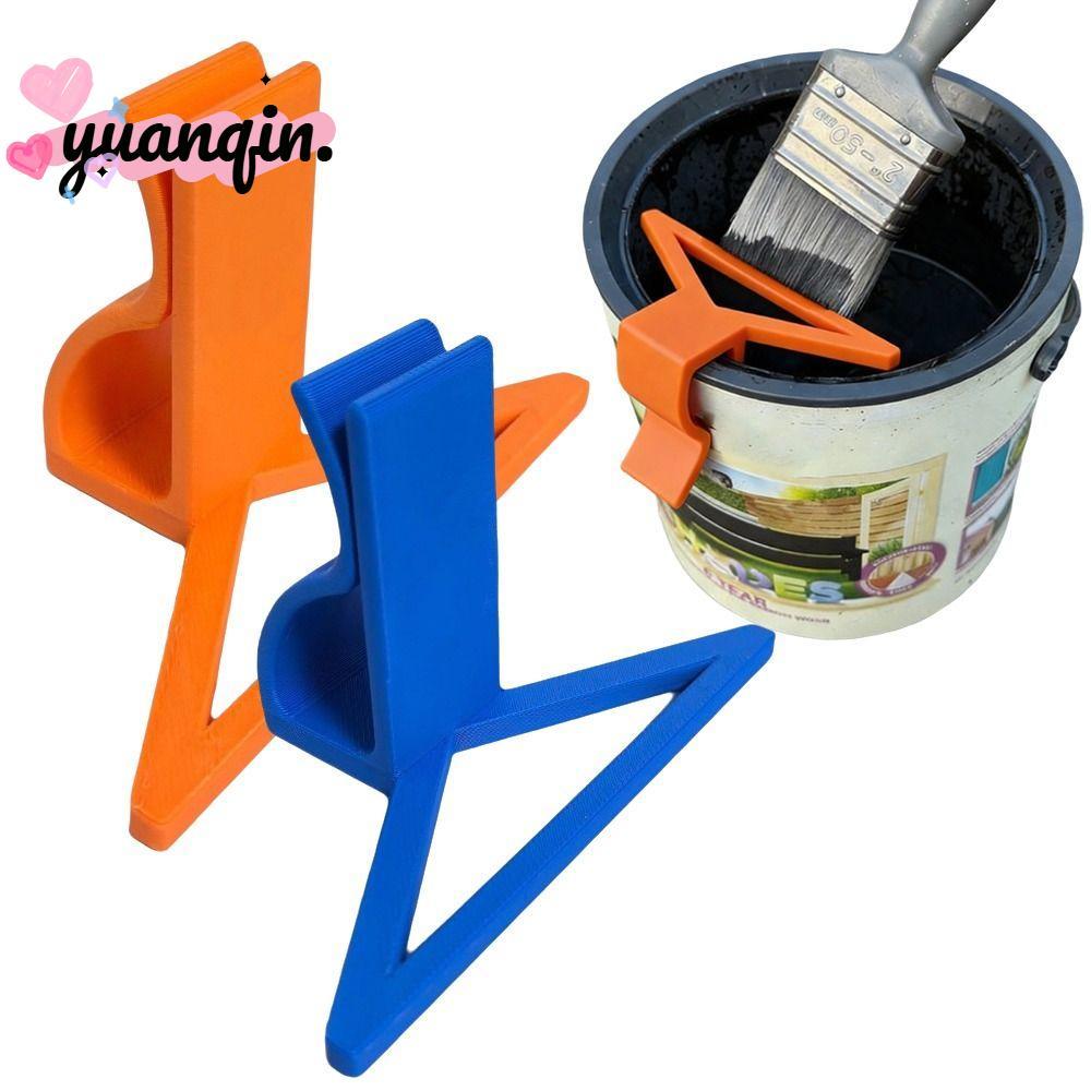 YUANQIN Paint Can Brush Cleaner, Universal Clip-on Paint Tin Brush Wipe, Bền bỉ Nhựa Chống Kẹp-Style
