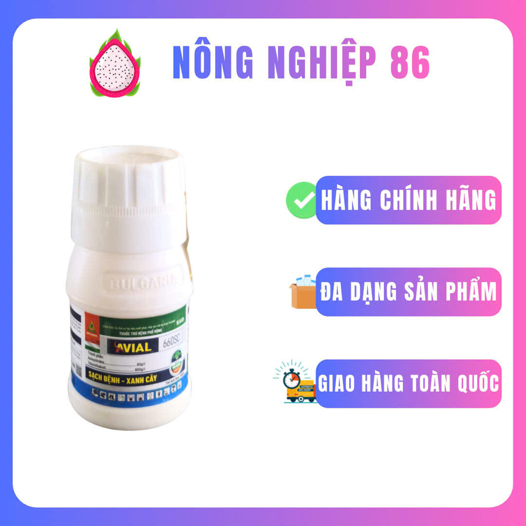 Chế phẩm Avial 660SC - sạch bệnh, xanh cây