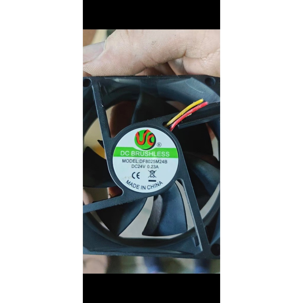 Thương Hiệu Mới DF8025M24B 8025 DC 24V 0.23A Quạt Nhỏ Baler Hàn Điện UC Quạt