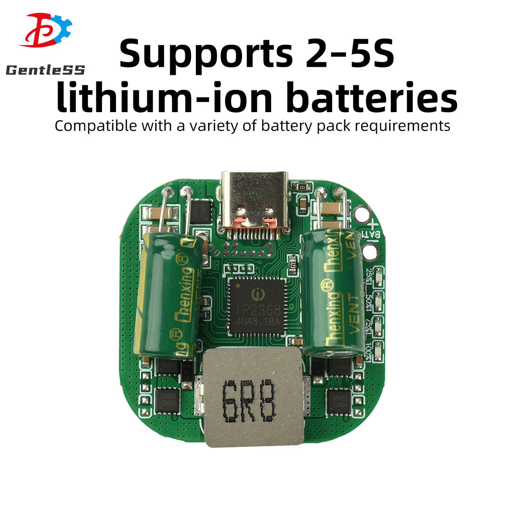 Mô-đun sạc và xả công suất cao hai chiều IP2368 2-5S PD 100W Boost-Buck Sạc nhanh
