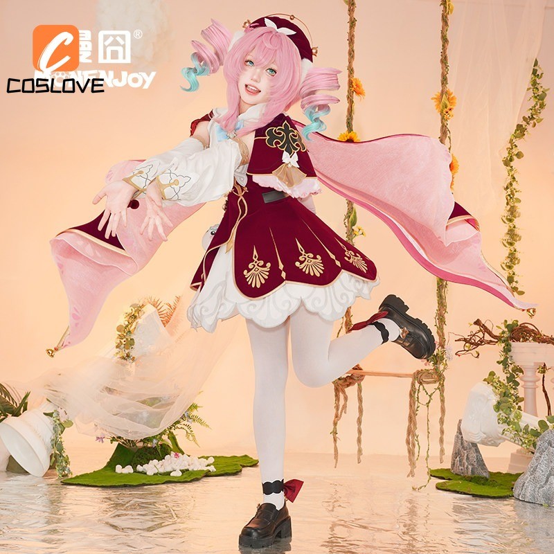Monejoy Thương Hiệu Honkai Ngôi Sao Đường Sắt Hyacine Cosplay Quần Áo Trọn Bộ Trang Phục Trang Phục 