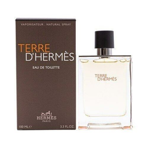 HERMES Terre D 'hermes 3.3oz / 100ml Xịt Eau de Toilette Nam - Mới chưa niêm phong