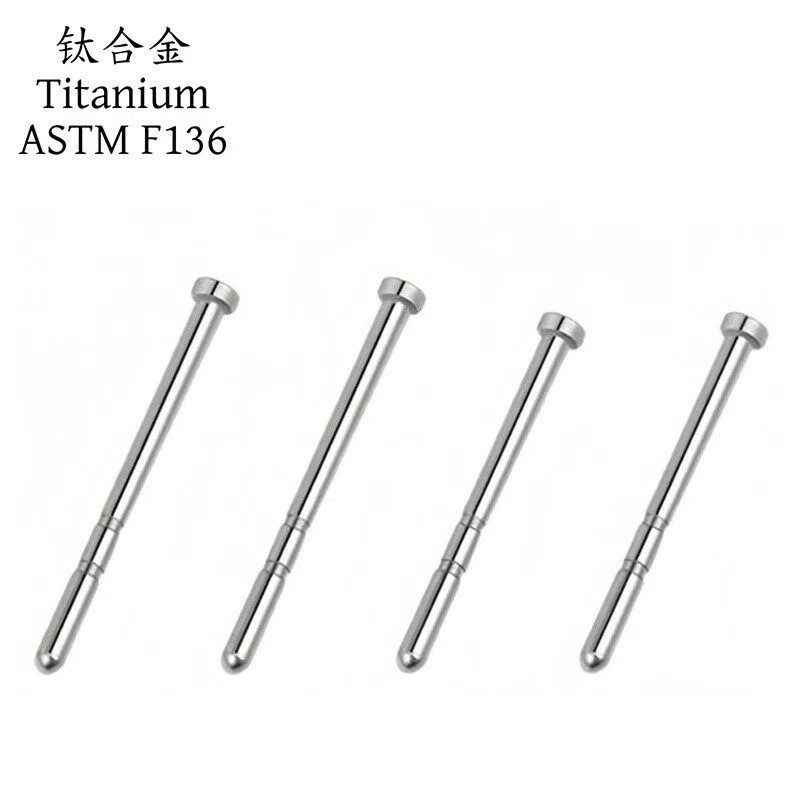 Viền tai titan F136, que tai, đinh tán tai, G2 F136