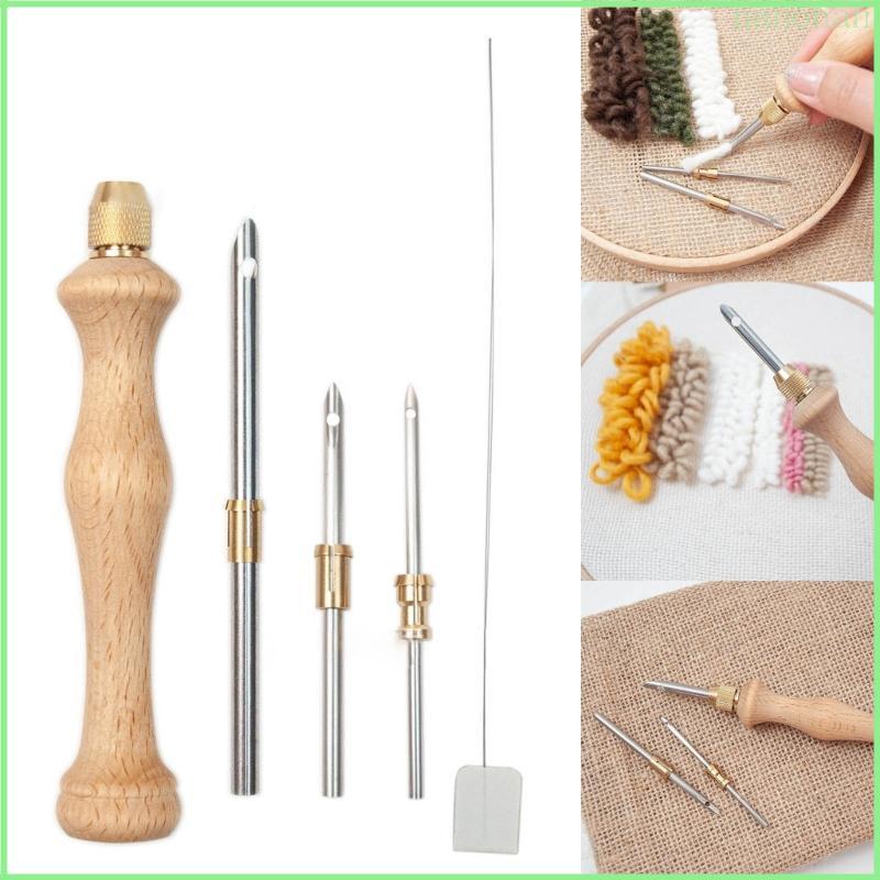 Nan Punch Needle Kit Khâu Punch Needle DIY Đan May Dụng Cụ Cung Cấp