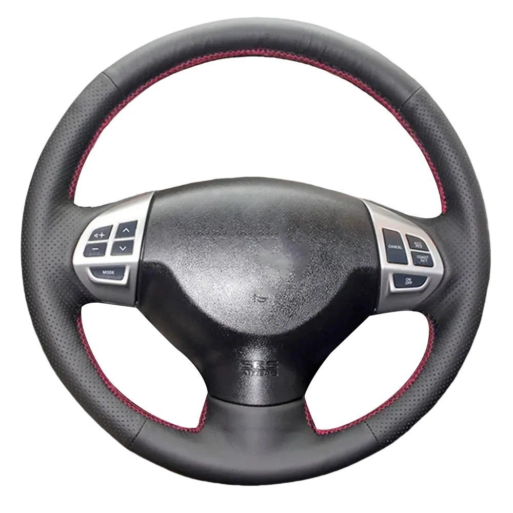 Bọc Da Vô Lăng Ô Tô Cho Mitsubishi Lancer X 10 2007-2015 Outlander 2006-2013 ASX 2010-2013 Pajero Sp
