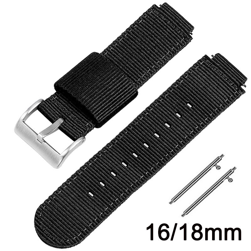 Dây nylon thay thế cho Casio G-Shock GM110 GM2100 GA900 AQ-S810 16mm 18mm, vòng đeo tay thể thao nam