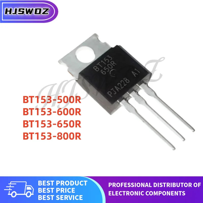 10 CÁI MỚI BT153-500R BT153-600R BT153-650R BT153-800R BT153 TO-220 Thyristor silicon điều khiển chỉ