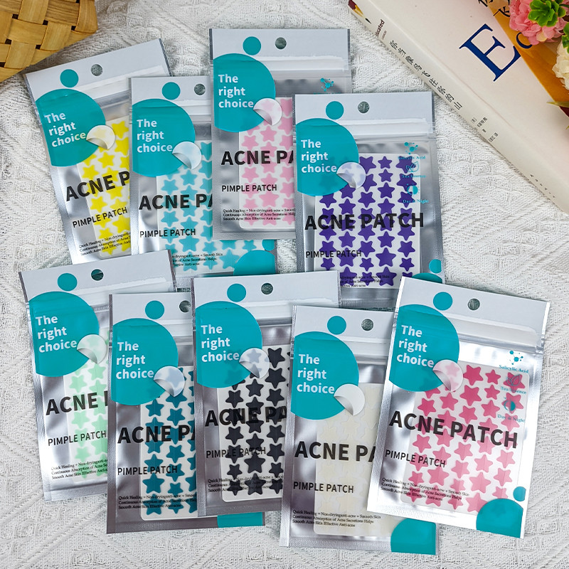 [Sẵn sàng] Miếng dán trị mụn dạng Gel nước trang điểm Miếng dán trị mụn di động hình dạng đặc biệt M