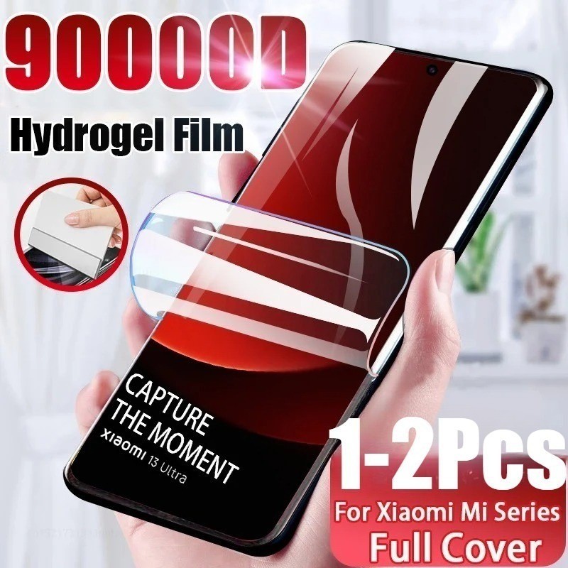 1-2 Chiếc Full Cover Chống Ánh Sáng Xanh Mềm Hydrogel Cho Oukitel WP200 WP210 WP23 WP28 WP33 WP35 WP