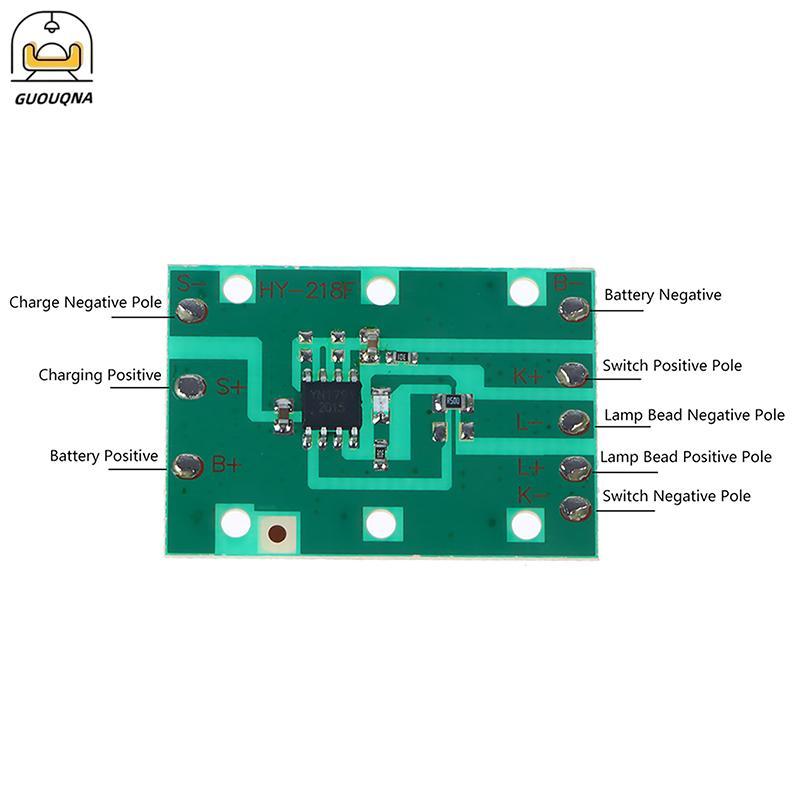 Bảng mạch đèn pha đa năng GUOUQNA 3.7V Zoom Bảng mạch đèn pha lấy nét cố định Đèn Flash mạnh và yếu 