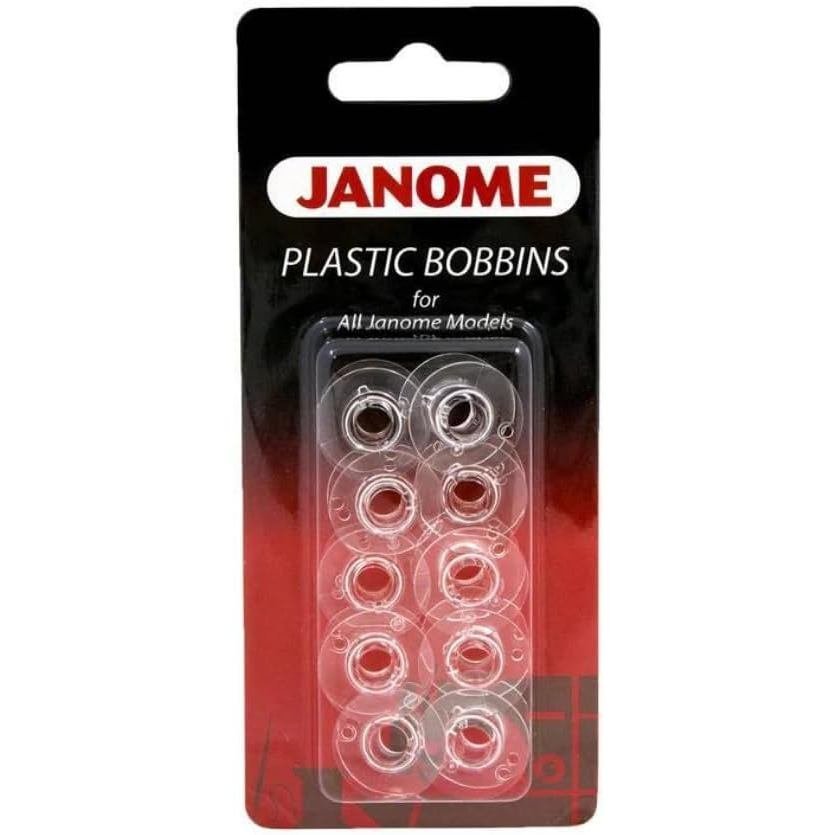Cuộn nhựa Janome 10 gói cho tất cả các mẫu Janome - Tải trên và trước