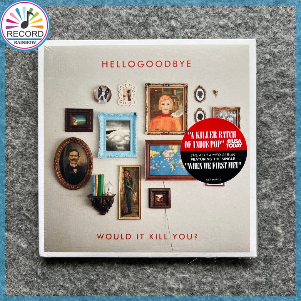 Hellogoodbye Will It Kill You CD Album [Đã niêm phong] Mới 1Z06631 -PH2
