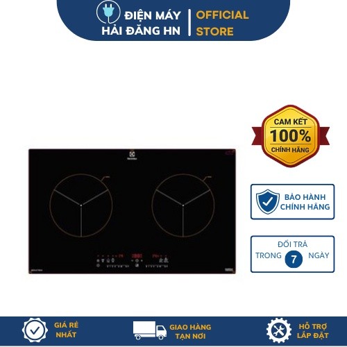 [Hỏa tốc 2h] Bếp từ âm đôi Electrolux EHI7280BB Điện Máy Hải Đăng HN