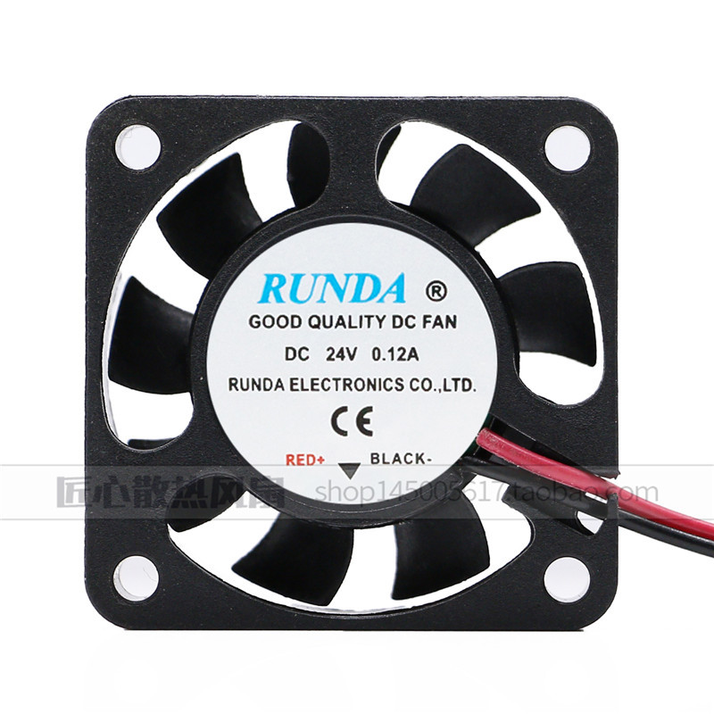 Quạt 4CM 4010 12V 5V 24V Thương Hiệu Mới RUNDA Nam Cầu Ghi Hình Làm Mát 4CM Quạt