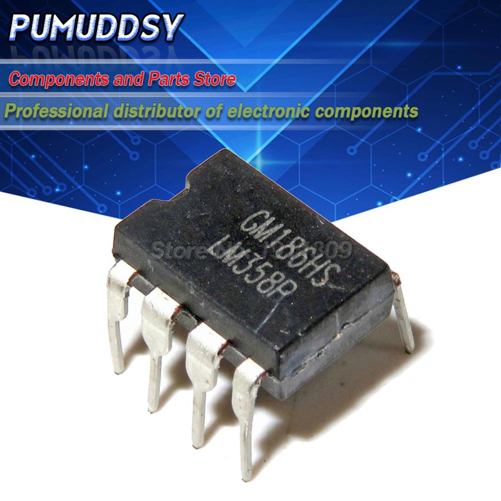 Bộ 50 mạch tích hợp LM358 LM358N LM358P DIP8