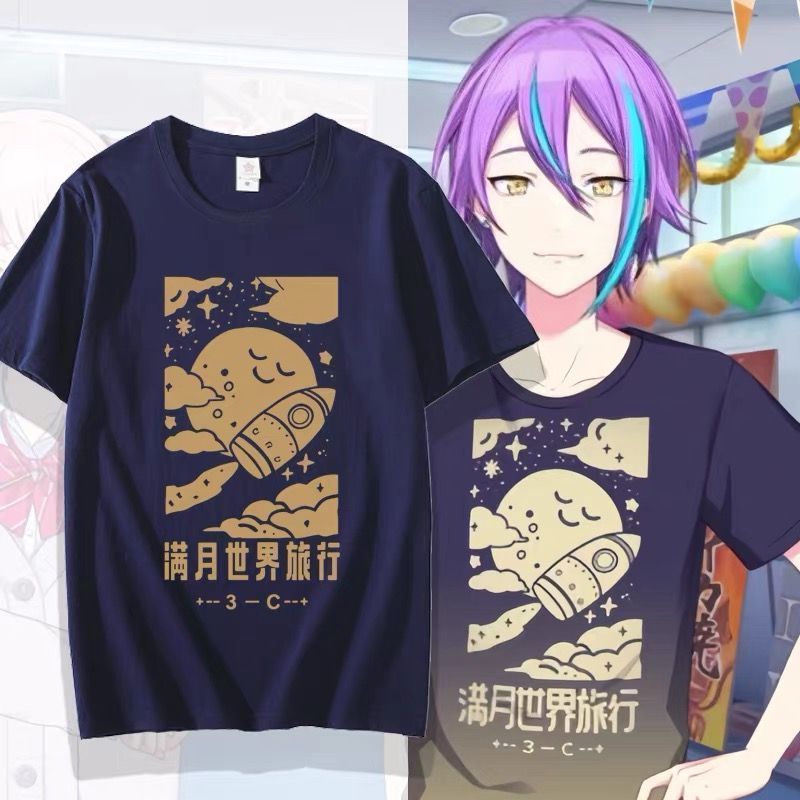 Áo thun cosplay Project Sekai - Cotton Nguyên Chất, Phù Hợp Mùa Hè Unisex