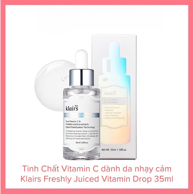 Tinh Chất Vitamin C Klairs Freshly Juiced Vitamin Drop