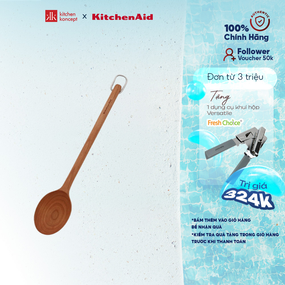 Kitchenaid - Muỗng gỗ Cherry
