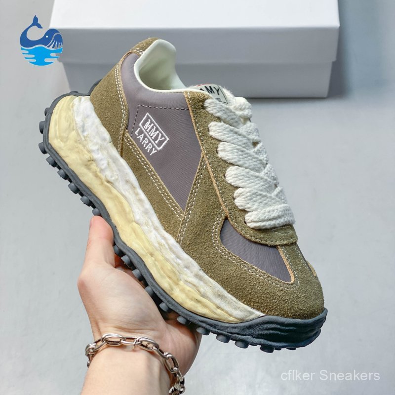 Giày MMY Mihara Yasuhiro Original Sole Canvas Low retro dissolving casual unisex sneaker chính hãng