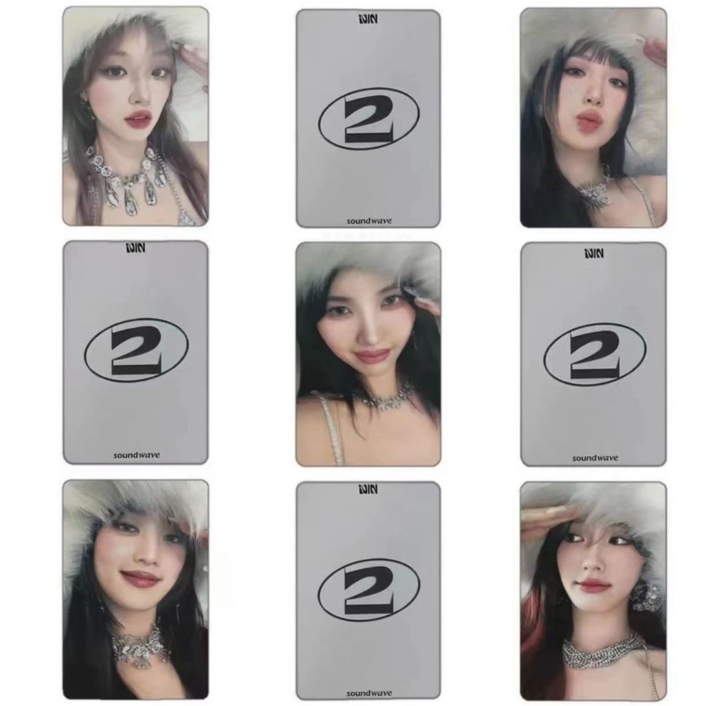 Gidle chính hãng Song Yuqi búp bê gidle Diệp Thư Hoa Tiểu Kỳ bàn chải Quyên Mianni thẻ nhỏ