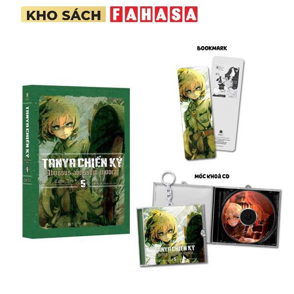 Sách - Tanya Chiến Ký - Tập 5 - Abyssus Abyssum Invocate - Tặng Kèm Bookmark + Móc Khóa CD