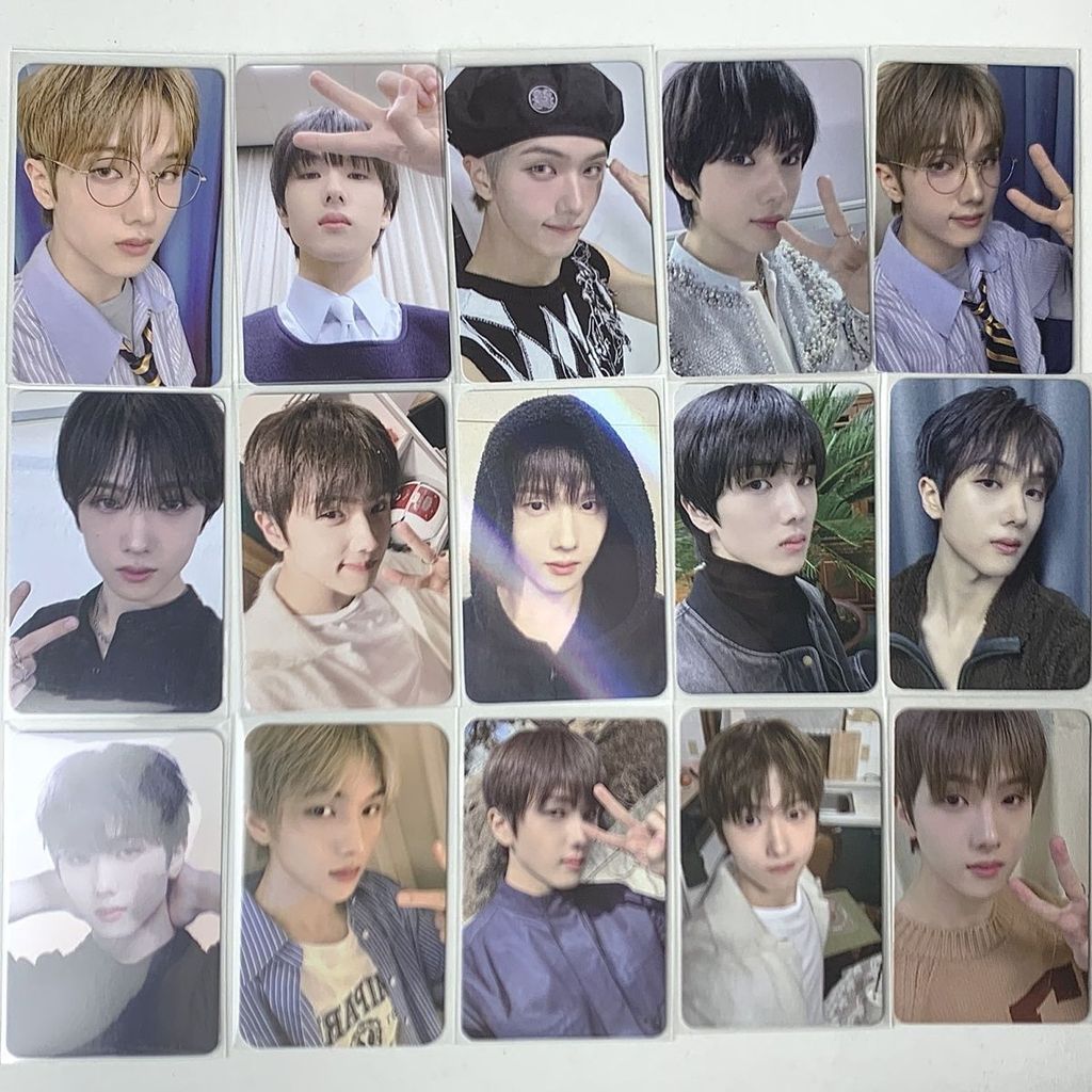 Park Jisung jisung nctdream thẻ nhỏ bộ sưu tập thẻ sao
