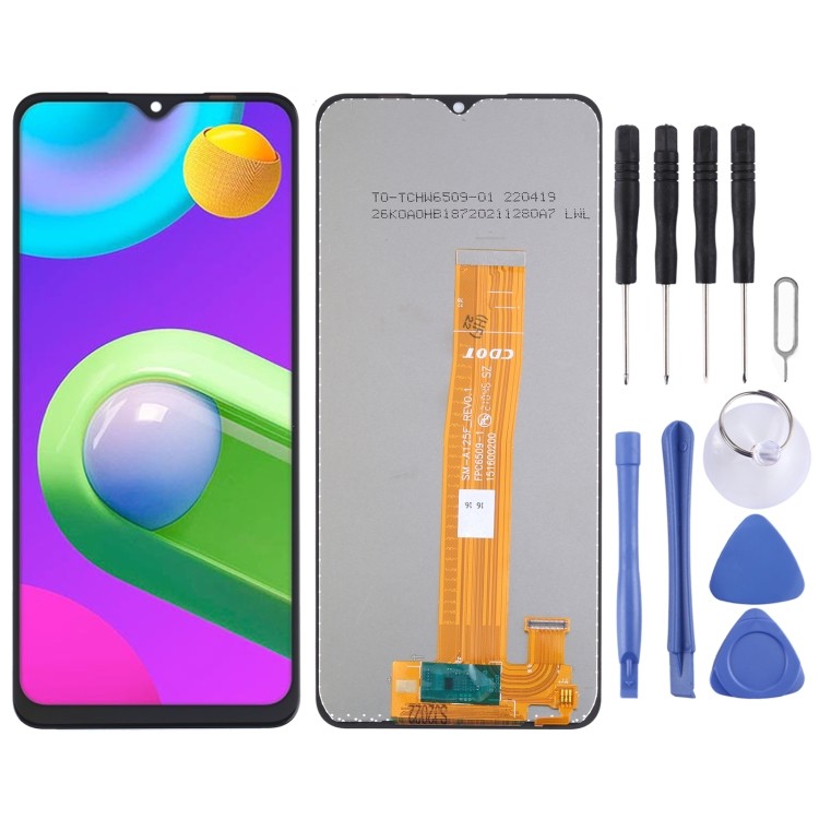 Để giao hàng Màn hình LCD và Bộ số hóa đầy đủ cho Samsung Galaxy M02 SM-M022F cho Samsung Galaxy M02