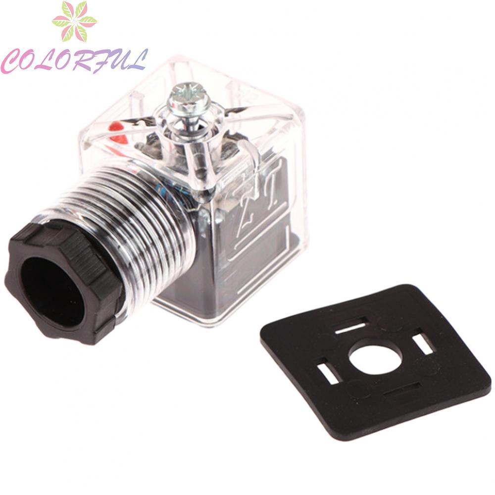 Solenoid Valve Visual Inspection Plastic Construction Integrated Indicator