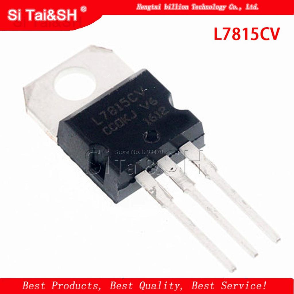 10 CÁI L7815CV TO220 L7815 TO-220 7815 LM7815 MC7815 IC mới và nguyên bản