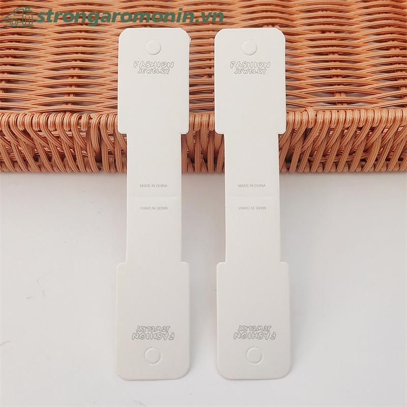 ST 50 Chiếc Thẻ Trưng Bày Cho DIY Trang Sức Kẹp Tóc Thủ Công Treo Thẻ ST