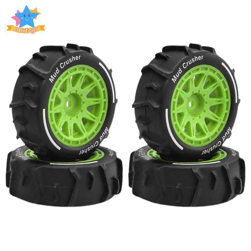 4 Miếng RC Lốp Buggy Off Road Lốp Cát Tuyết Lốp Sa Mạc PP Chắc Chắn Thích Hợp Cho Sa Mạc Chơi