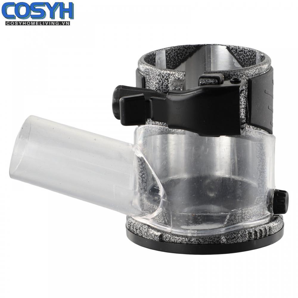<cosyh>Router Base Base Power Tools Router Rubber Sleeve Wood Milling Aluminum Alloy