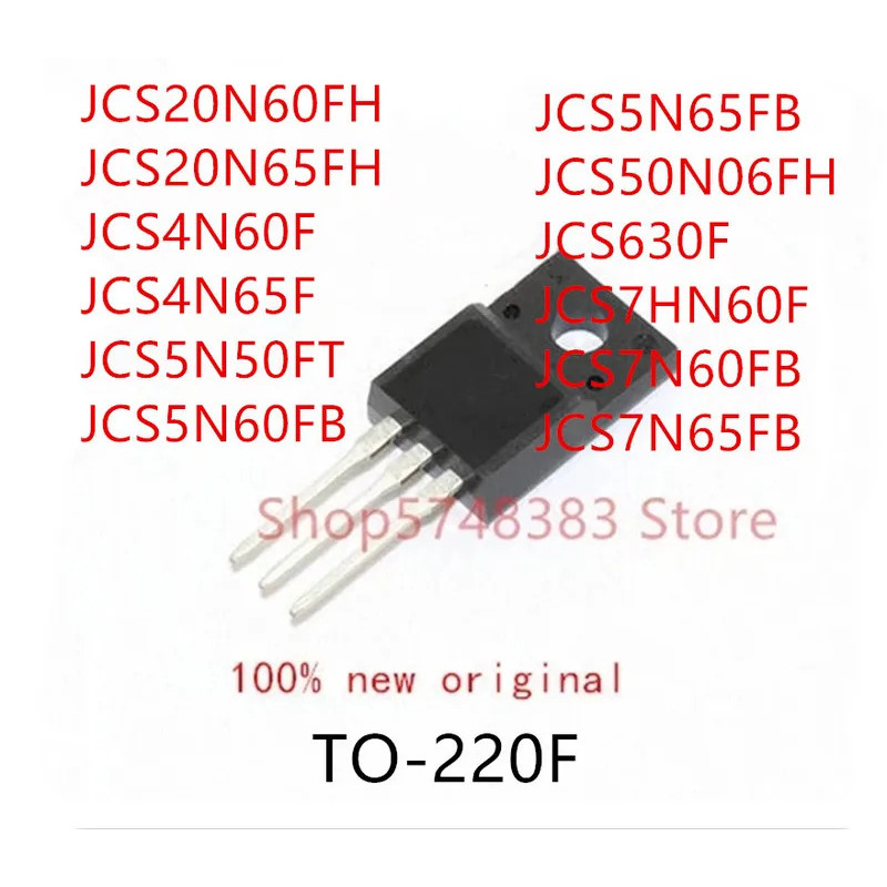 5 Chiếc JCS20N60FH JCS20N65FH JCS4N60F JCS4N65F JCS5N50FT JCS5N60FB JCS5N65FB JCS50N06FH JCS630F JCS
