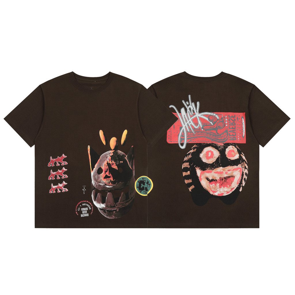 Travis Scott Cactus Jack Never Backward Tee ♛ ❈ ❈ ❈ ❈ ❈ ❈ T ❈