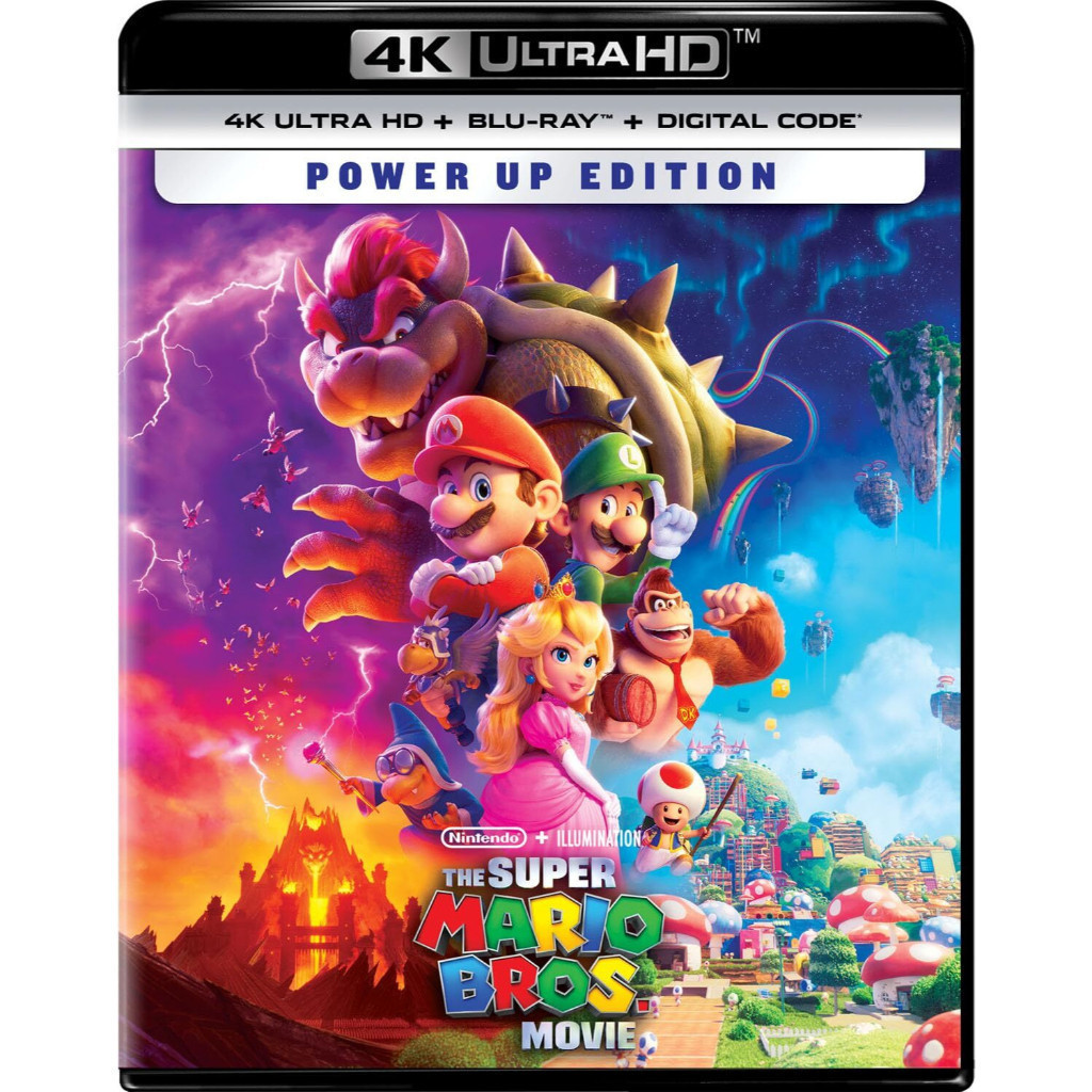 [Tiếng Anh] Blu-ray HD Movie 4K UHD 1080P Super Mario Brothers