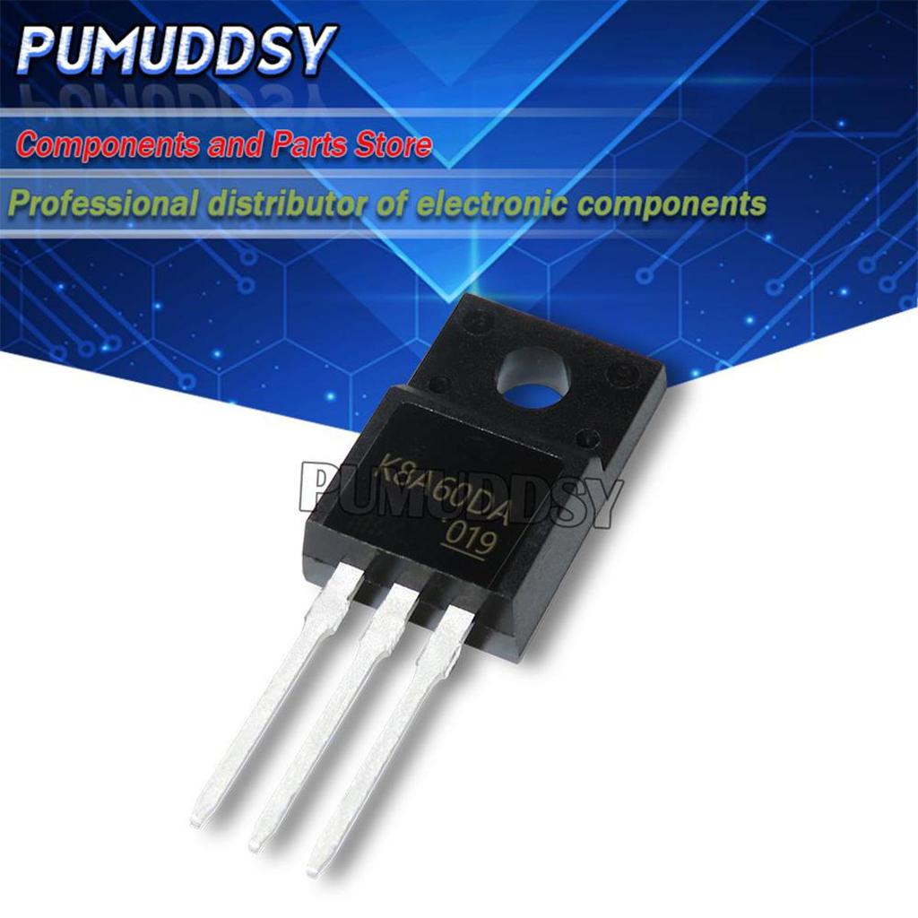 10 chiếc K8A60DA TO-220 TK8A60DA TO-220F K8A60DA TK8A60 600V 7.5A