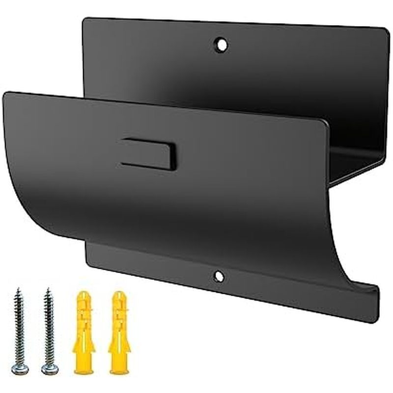 Heavy-Duty Ladder Hanger-Wall Mount Ladder Hooks for Storage-Wheelbarrow Hangers for Garage Wall-2 P