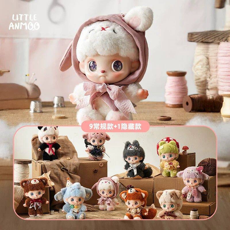TNT SPACE ANMOO THE LOST DOLL Blind Box Chơi hợp thời trang Tay-Run