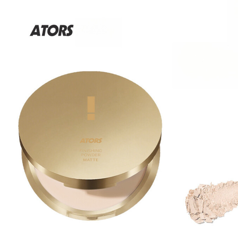 ATORS Soft Focus Bột lớn Kiểm soát dầu mịn Dung tích lớn Khó tháo bột trang điểm