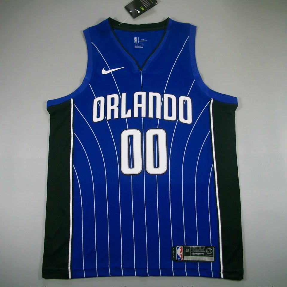Đội bóng ma thuật NBA mùa giải mới 17-18 No. 00 Aaron-Gordon Jersey Aaron Gordon Phiên bản quạt ép n