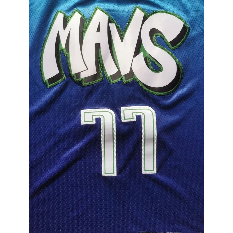 Đồng phục bóng rổ Calf Lone Ranger No. 77 Dongqi City Edition Jersey Suit Nam Irving James Curry Jer