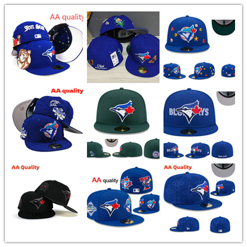 Toronto Blue Jays Blue Jays Angel Head Mũ không thể điều chỉnh 59FIFTY Cap Số Cap Full Cap Size Cap 