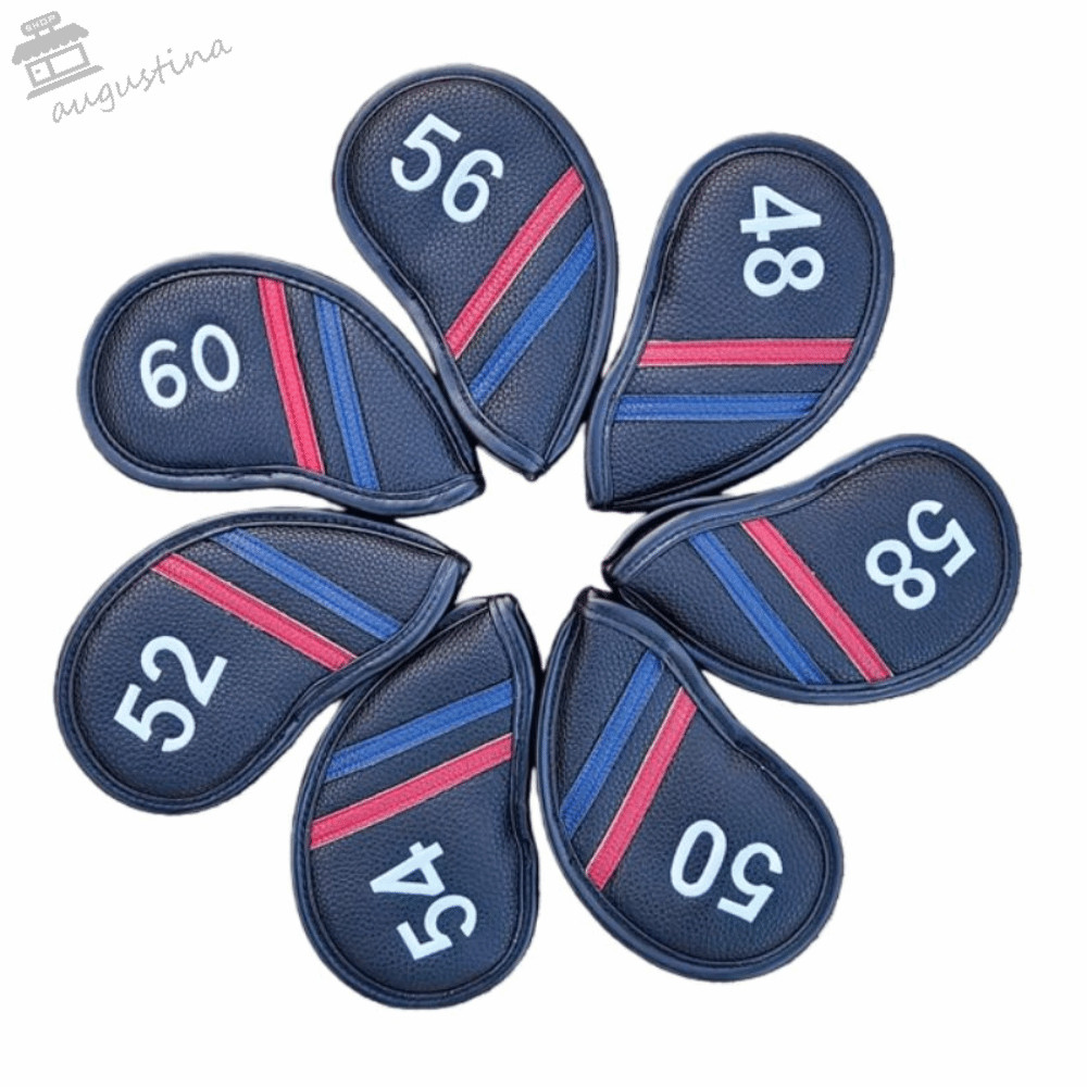 AUGUSTIN Golf Wedge Cover, Da PU 56 58 60 Độ Sand Wedge Headcover, Universal Waterproof Big Number 4