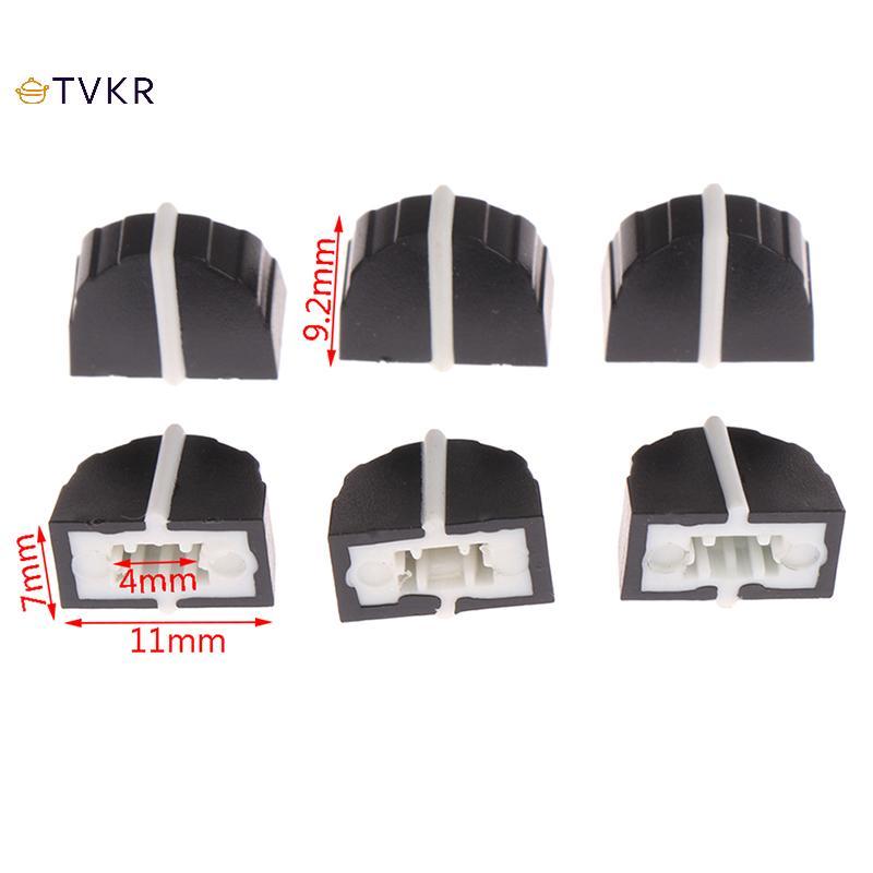 TVKR 10 Chiếc DBX2231 Equalizer Fader Cap 11MMX9MM Lỗ 4MM Potentiometer Fader Núm Nắp OIK